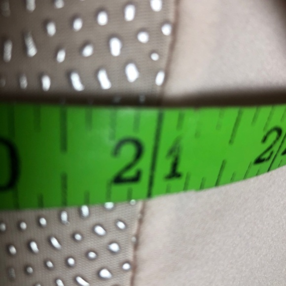 Womens Very Light Pink with Silver Dabs Calvin Klein Tank Top. Size Small. - Picture 4 of 6